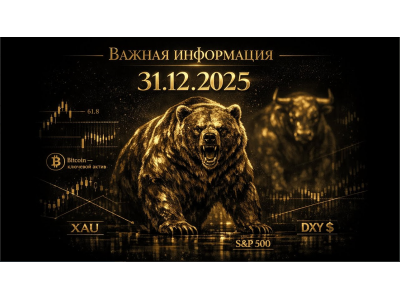 Биткоин — консолидация и возможный импульс | Золото — рост с риском падения и другие)